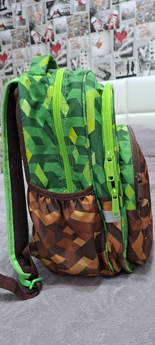 Ученическа раница на МАЙНКРАФТ- КУЛПАЧ