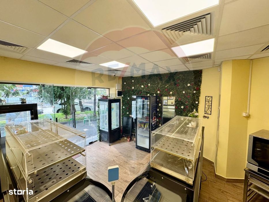 Spațiu comercial Piața Muncii | 58 mp utili | Dotări Cofetarie