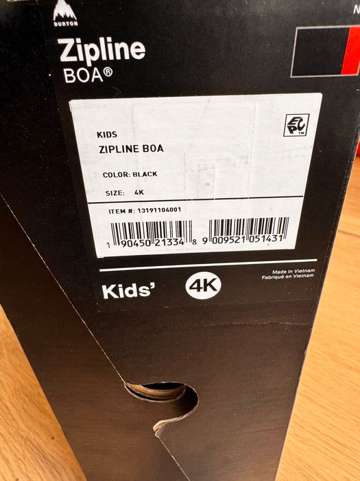 Booti Snowboard Burton Boa Copii 35 Eu