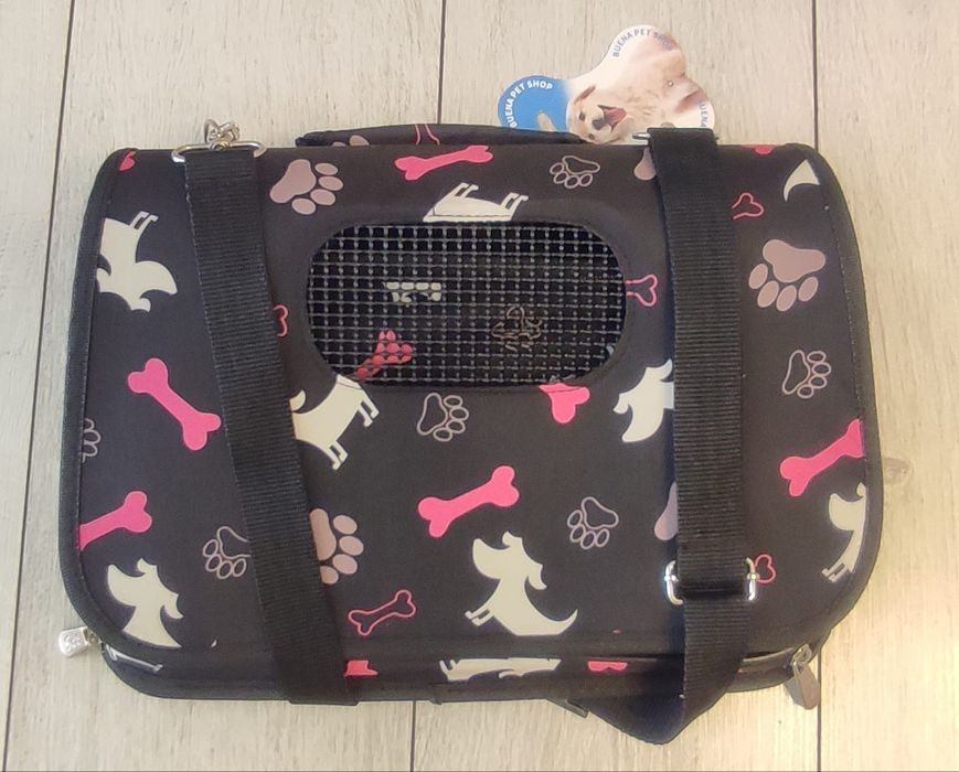 Geanta de transport pliabila pentru caini de talie mica