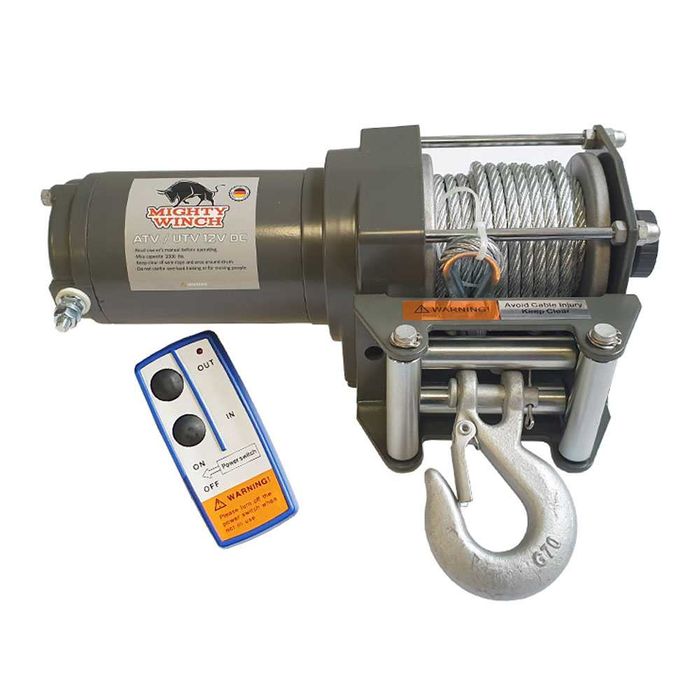 ТОП ОБЯВА Електрическа лебедка 3000LBS OffRoad лебедка Автомобил Кола