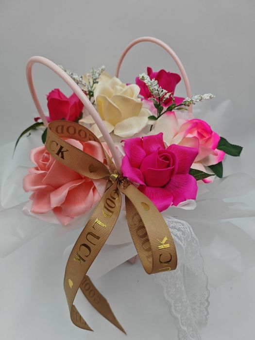 Мыльные букеты и мыльные сумчки