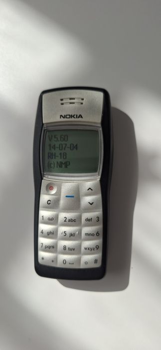 Nokia 1100 Original - Made in Finland - Stare Colecție (Life Timer 2h:18min)