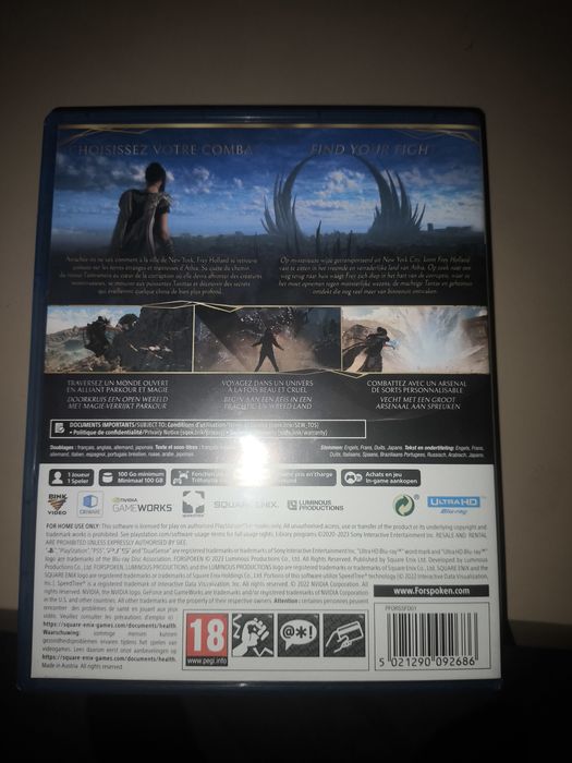 Диск playstation 5 Forspoken