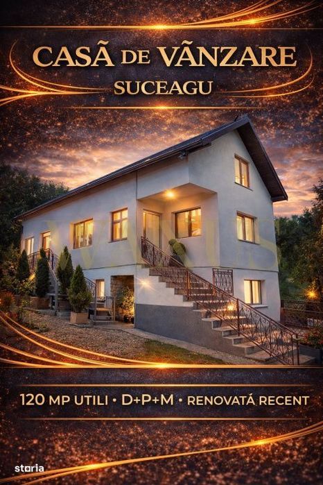 Casa Individuala - Teren 550MP - SU 120MP utili - Suceagu