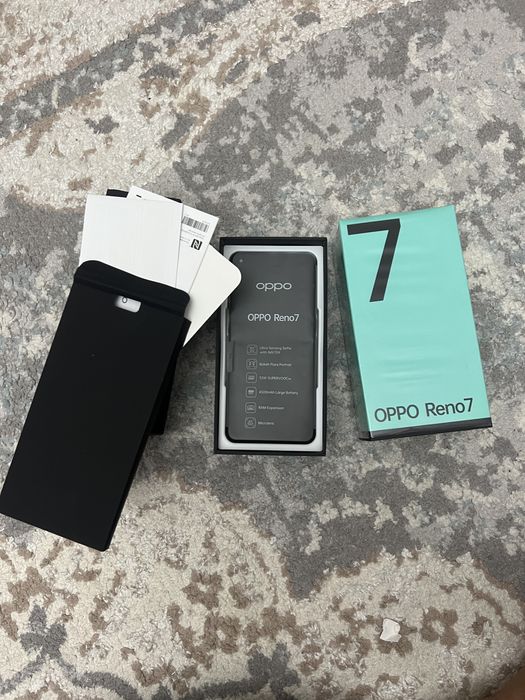OPPO Reno7, 8/128 GB, чёрный цвет