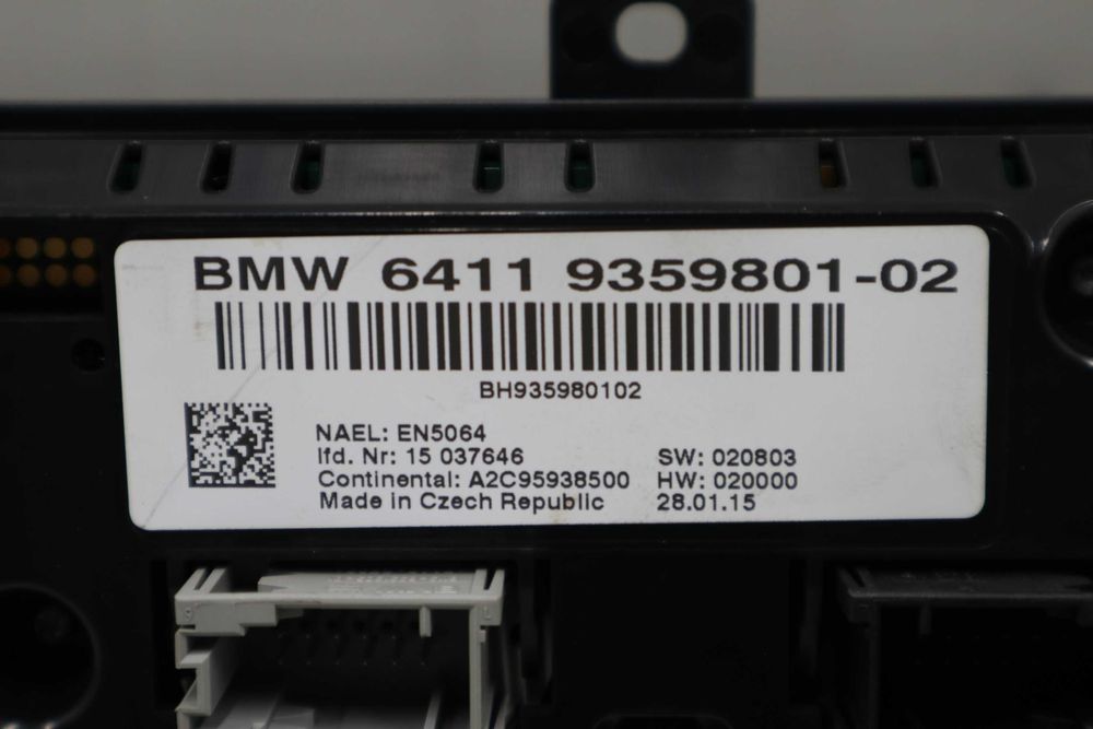 Клима панел Аудио панел БМВ Х3 Ф25 Х4 Ф26