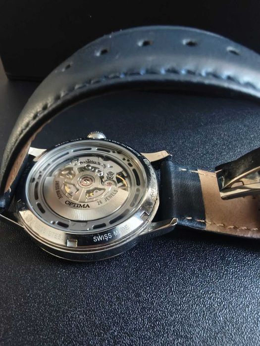 Ceas bărbătesc automatic elvețian Optima Gravity