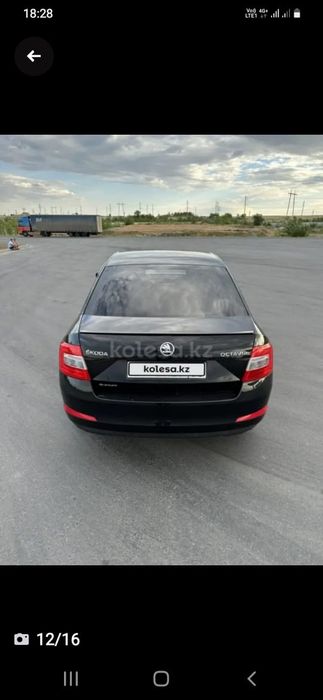 Автомобиль шкода октавио А7
