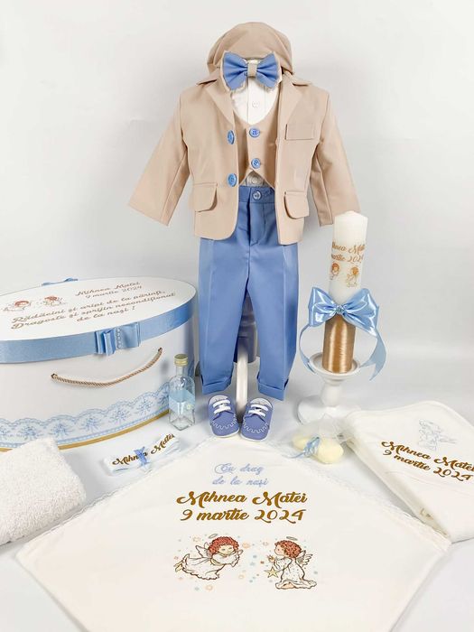 Trusouri botez baiat personalizate