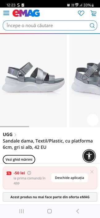 Sandale Ugg masur 36