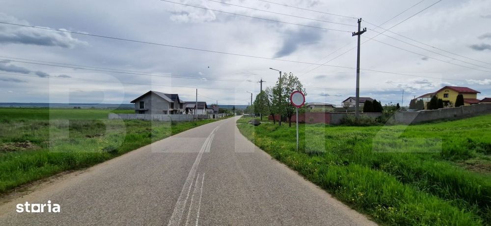 BRADESTI teren intravilan 1700mp, toate utilitatile