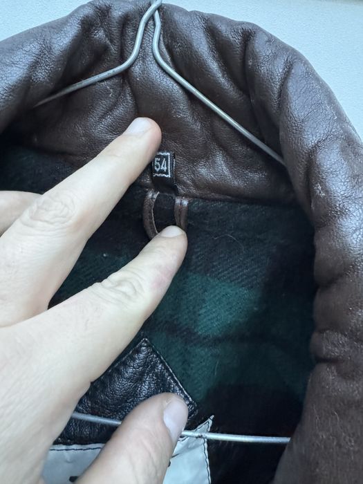 Giorgio Armani Jachetă Piele naturală