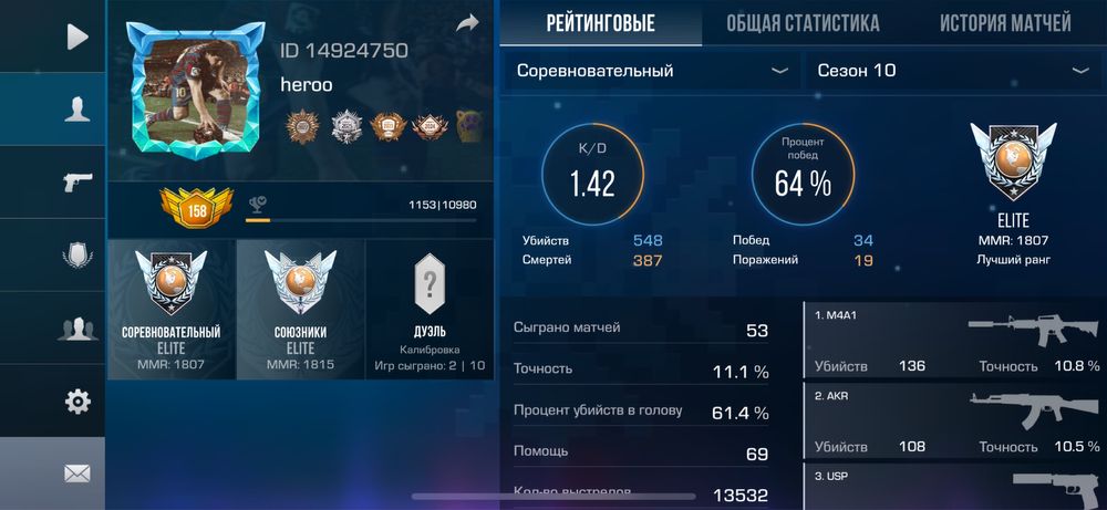 Прлдаю или обмен акк в стендофф 2