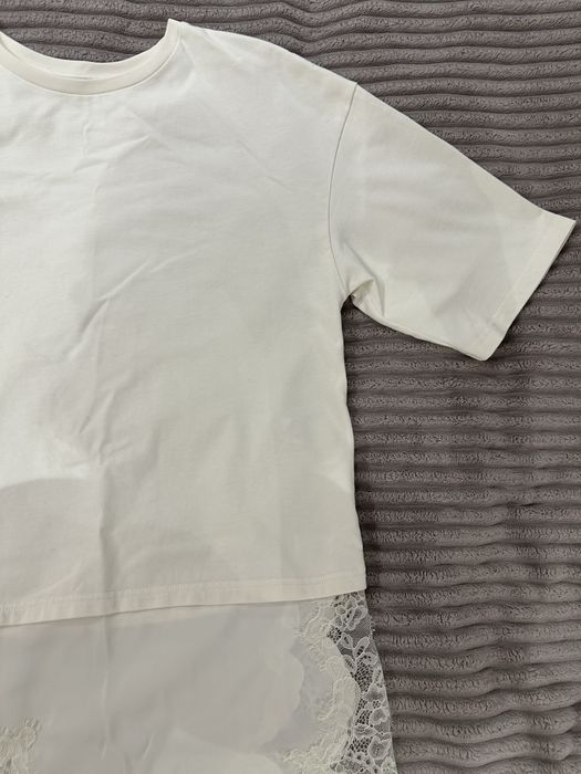 Футболка Zara с кружевом