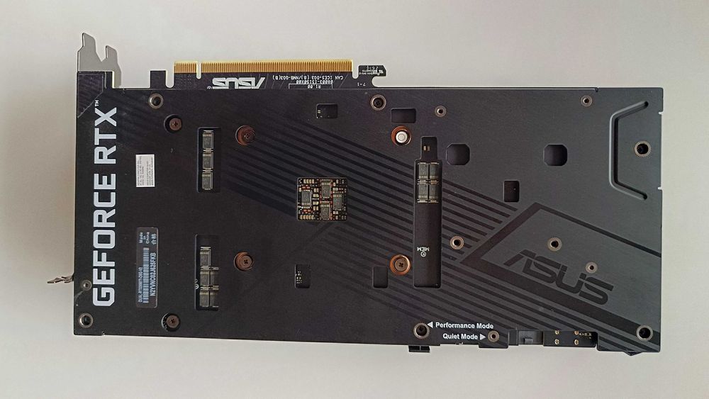 Видеокарта ASUS GeForce RTX 3060 Ti 8GB LHR - NVIDEA