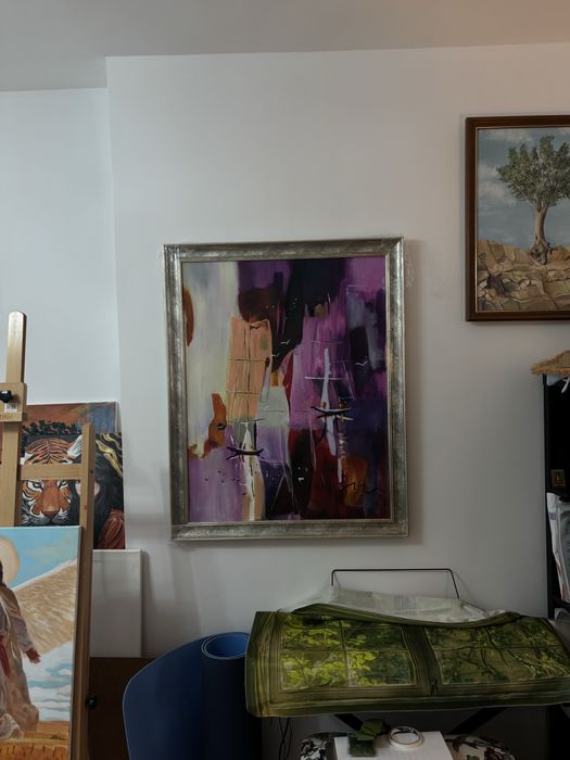 90/70 см Абстрактна маслена картина