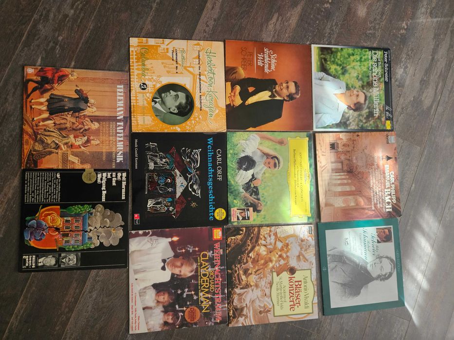 Продавам грамофонни плочи мн. добро състояние - класика