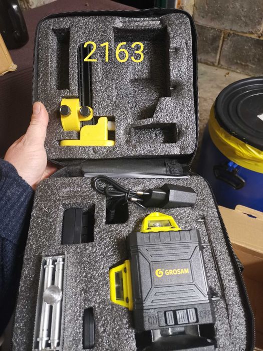 Nivela laser 4D-16linii-telecomanda+suporti+Bluetooth