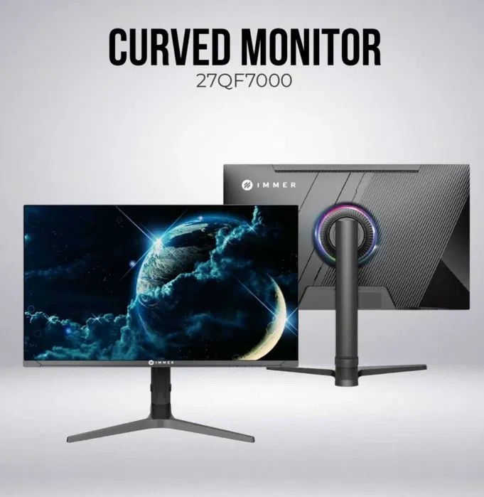 Curved manitor 27 dyum HDR
