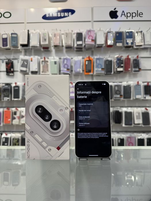 Nothing Phone 4a/256Gb/100%/2 ani garantie/ Future Gsm Mobile