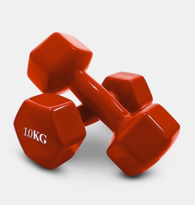Дъмбели 2 бр по 10 кг