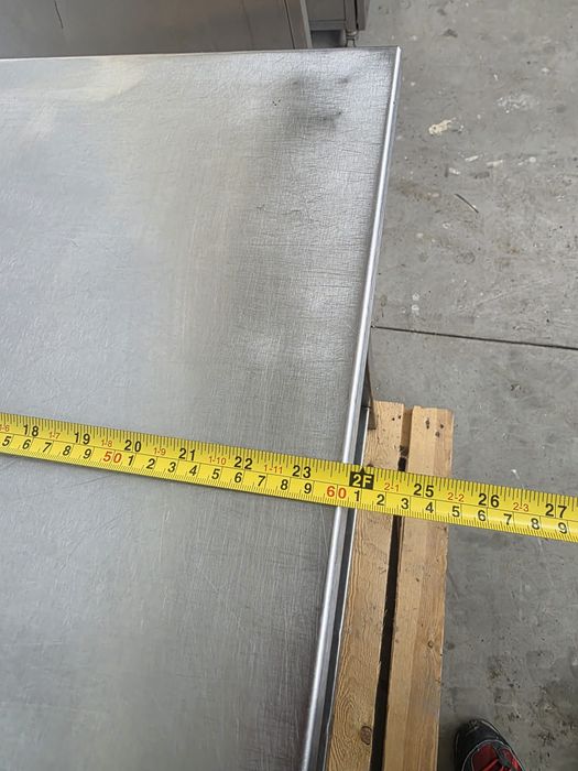 Немска работна маса от неръждаема стомана