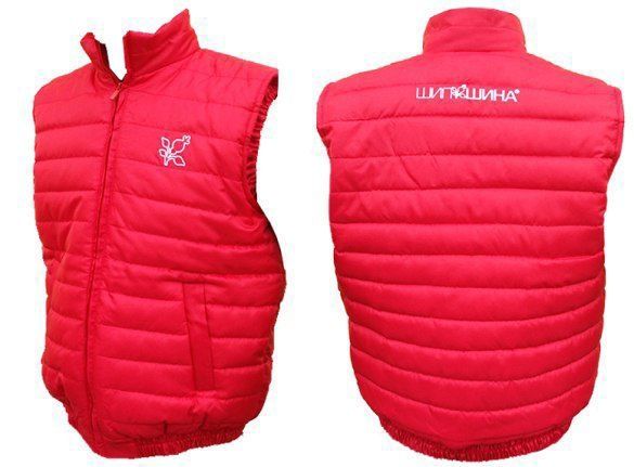 Утепленные жилетки с вашим логотипом от производителя