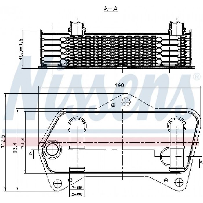 Radiator răcire ulei cutie de viteze automată VW passat b6
