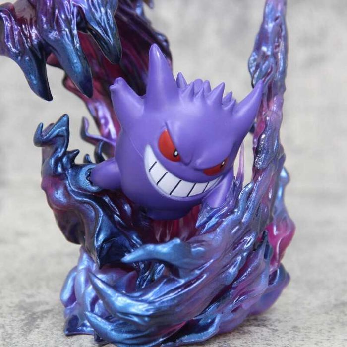 Figurină Anime Pokémon – Gengar, aprox. 19 cm (PVC) - FULL BOX
