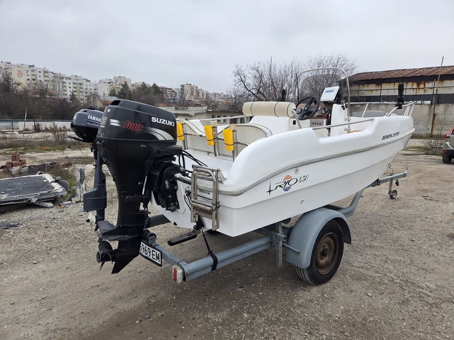 Лодка за риболов, тролинг,сом,воблер,регистрирана в Гърция