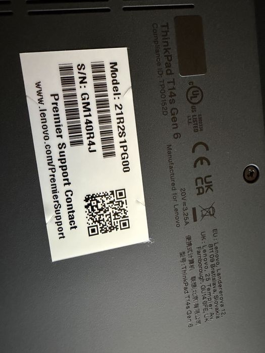 Lenovo ThinkPad T14s gen 6 intel core Ultra 5 vPro