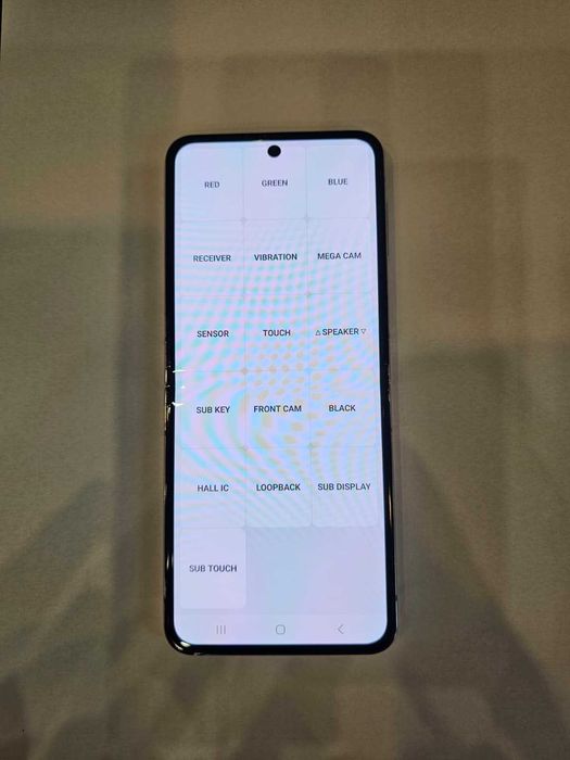 Ecran Samsung Flip5 F731B Original Swap Pink Gold