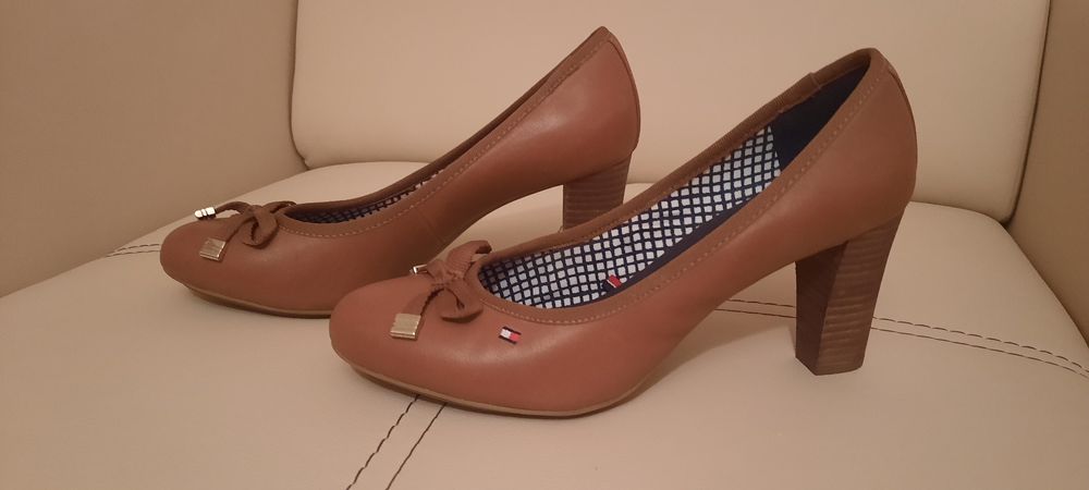 Pantofi piele Tommy Hilfiger