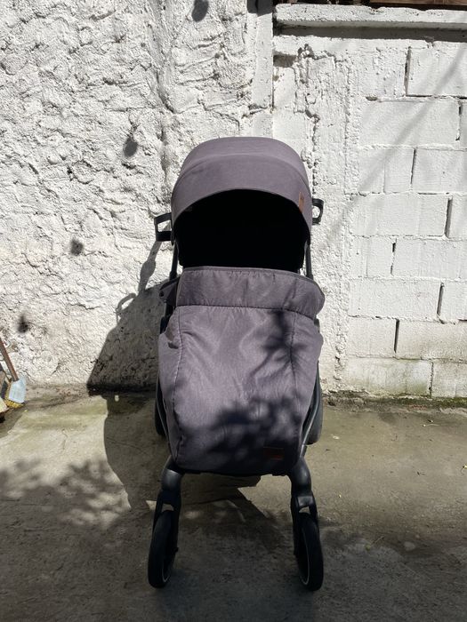 Детска количка Kinderkraft - All Road, сива, лятна