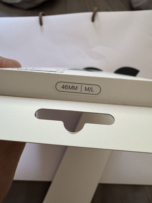 Apple Wach black sport band 46 mm M/L!