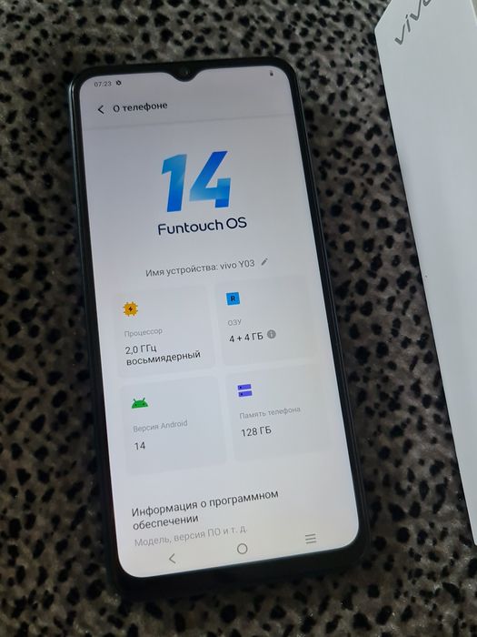 VIVO Y03. 128 гигабайт