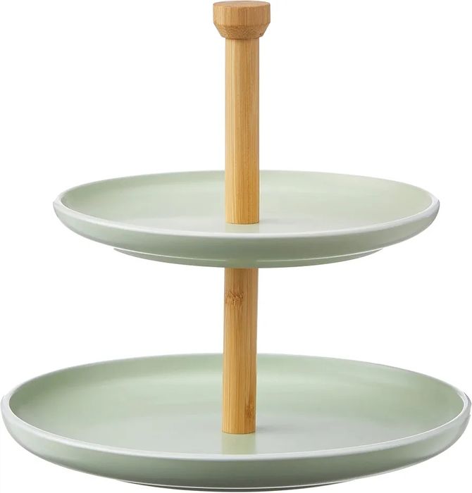 Керамична фруктиера на две нива