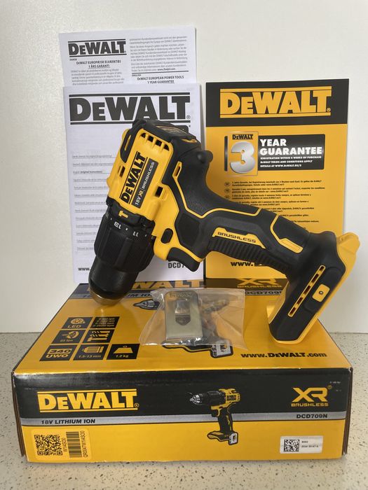 DeWALT DCD709 XR.  Filetanta / Masina de Gaurit si Insurubat  Original Nou !