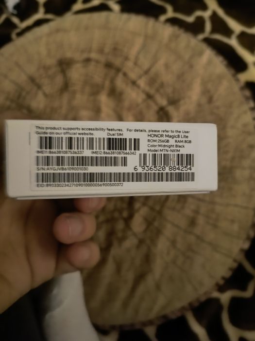Honor Magic 8 lite Black Nou!!!
