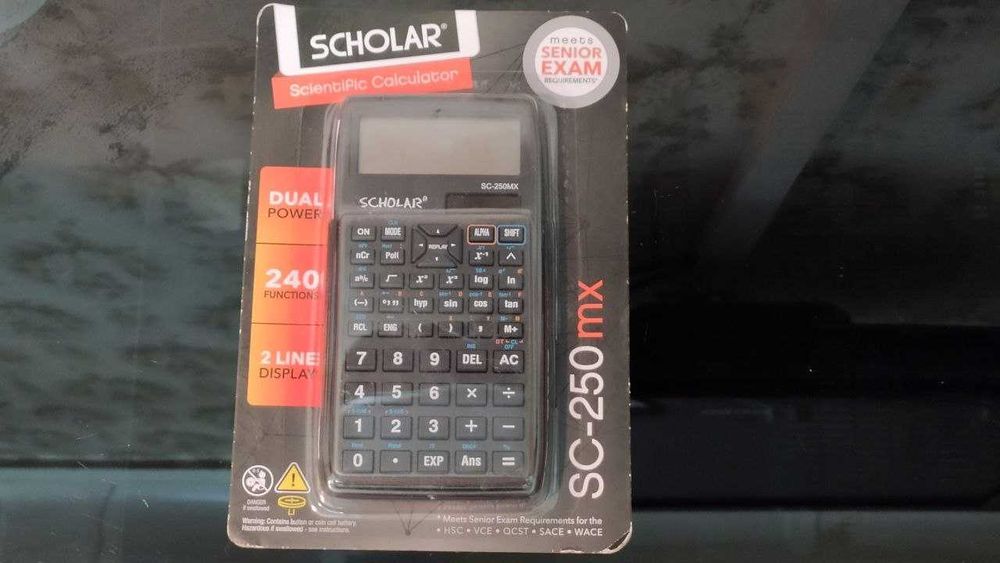 Научный калькулятор SCHOLAR SC-250mx - Германия