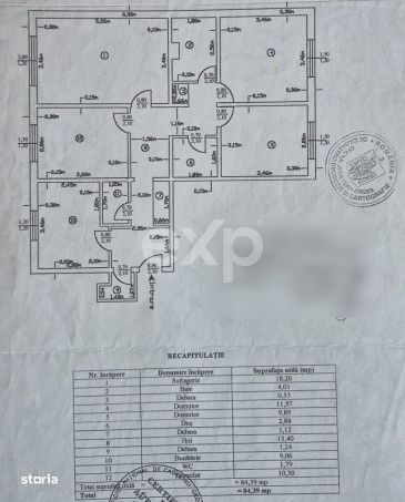 EREMIA GRIGORESCU | Apartament 4 camere | Parter inalt | 88 mp