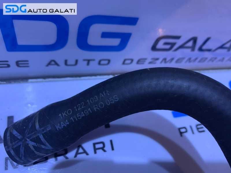 Furtun Conducta Apa Vas Expansiune Motor Seat Leon 1P 1.9 TDI BKC BXE BXF 2006 - 2013 Cod 1K0122109AR