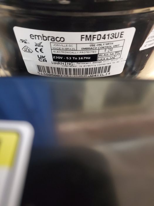 EMBRACO инверторен компресор  с R290