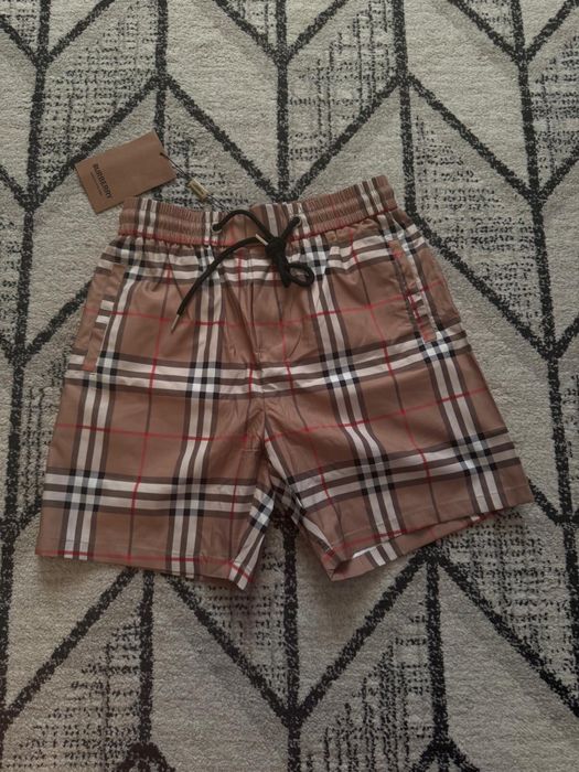 Burberry shorts.
