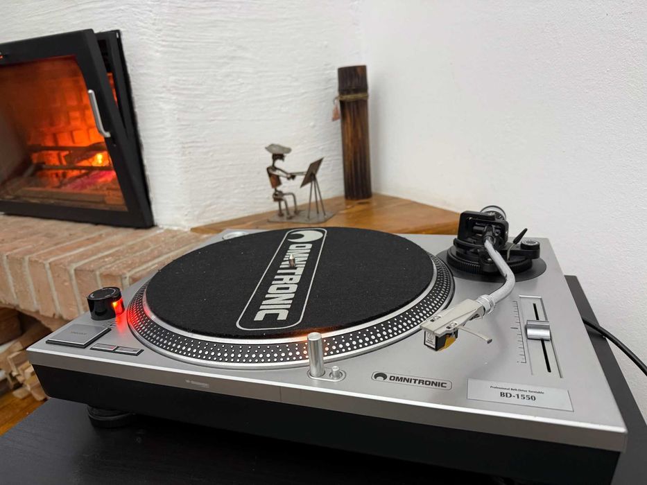 Omnitronic BD 1550 pick up, Professional Belt-Drive Turntable