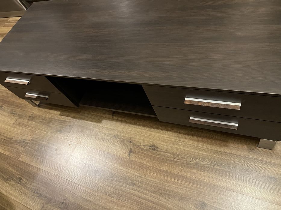 шкаф  за телевизор венге