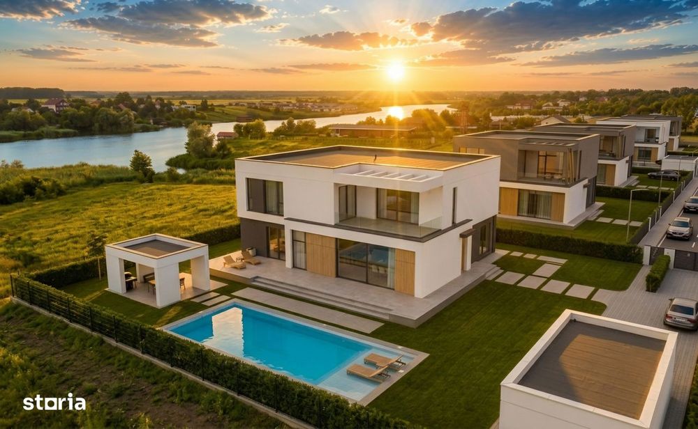 Snagov Belvedere Boutique -Vila AMIRAL  La Gata cu Teren 1.200 mp