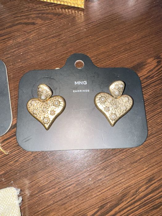 Серьги бижутерия Mango