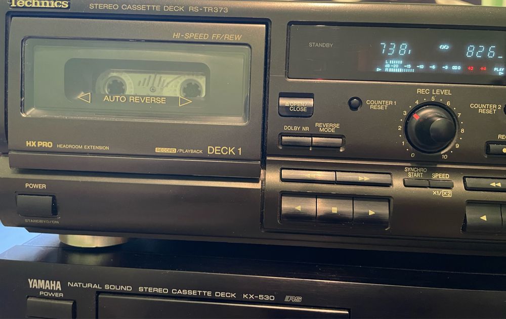 Casetofon Technics RS TR373/ Fisher/ Sony670/Technics 765